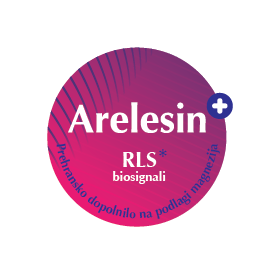 Arelesin badge for restless legs syndrome
